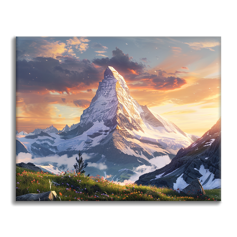 Matterhorn - Maalaa numeroilla