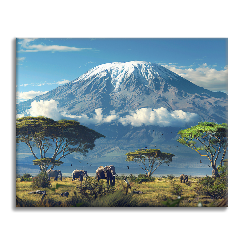 Kilimanjaro - Maalaa numeroilla