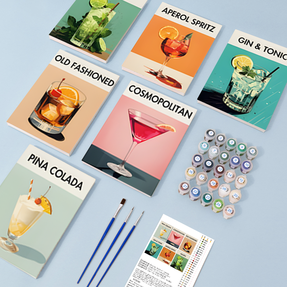 Cocktail I – Maalaa numeroiden mukaan