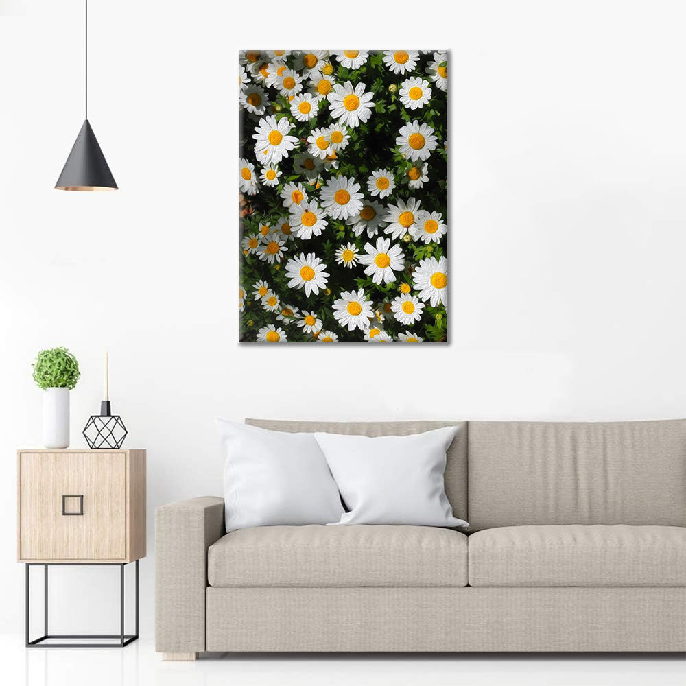 Daisy-ryhmä luonto seinämaalaus - Maalaa numeroilla