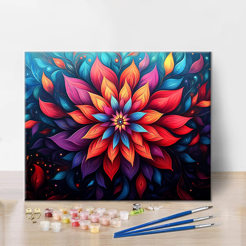 Mystic Bloom - Maalaa numeroilla