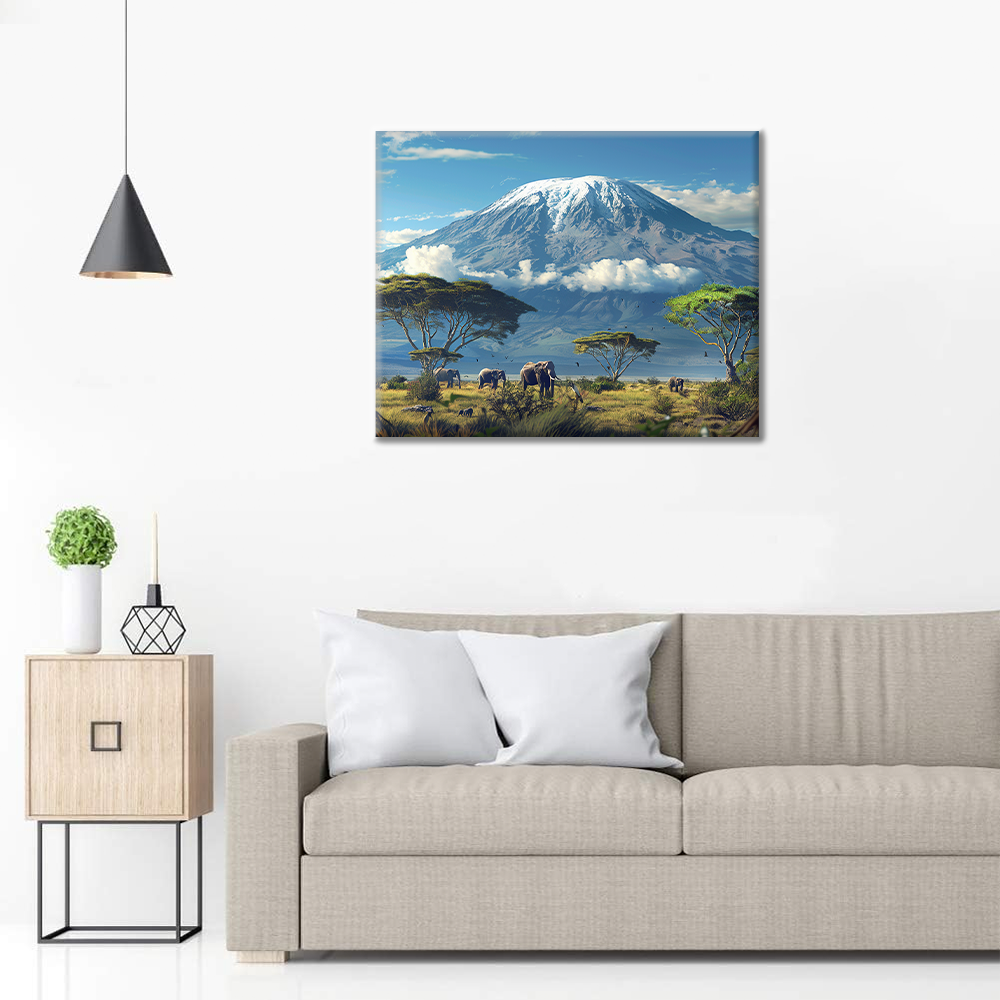 Kilimanjaro - Maalaa numeroilla