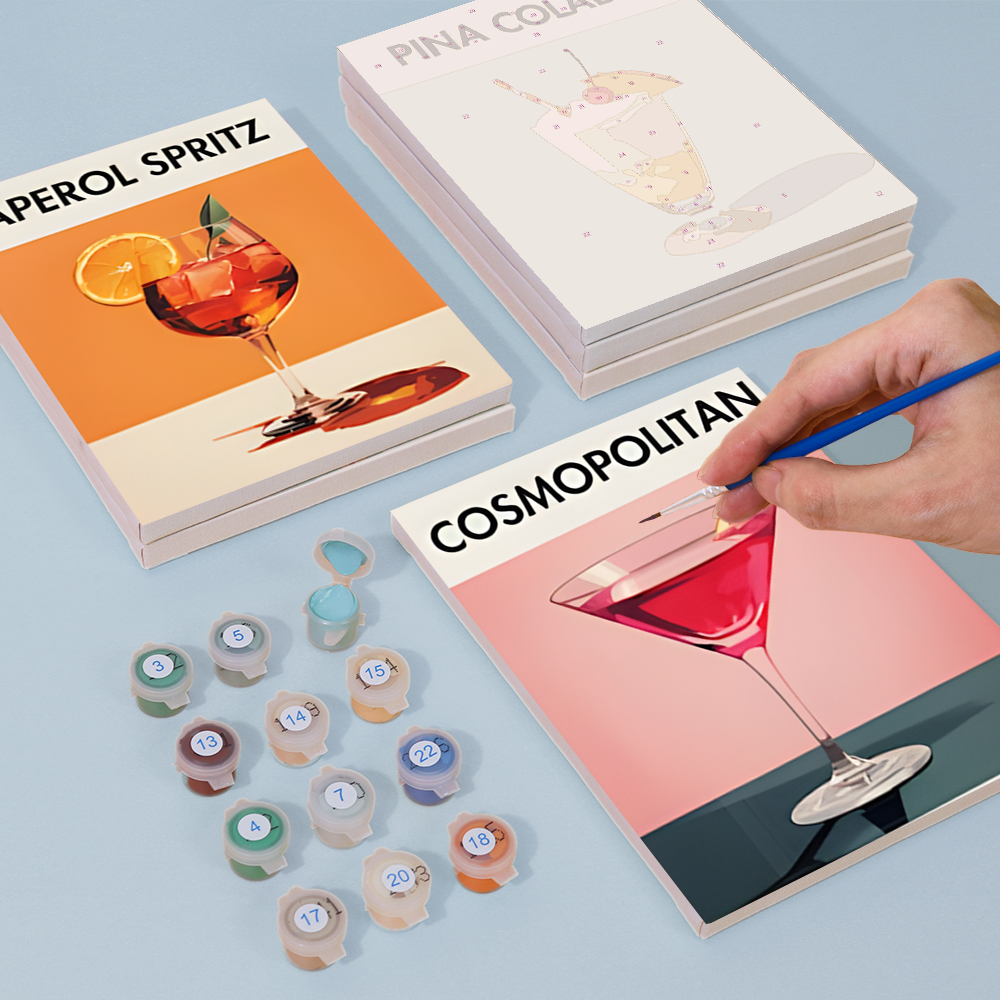 Cocktail I – Maalaa numeroiden mukaan
