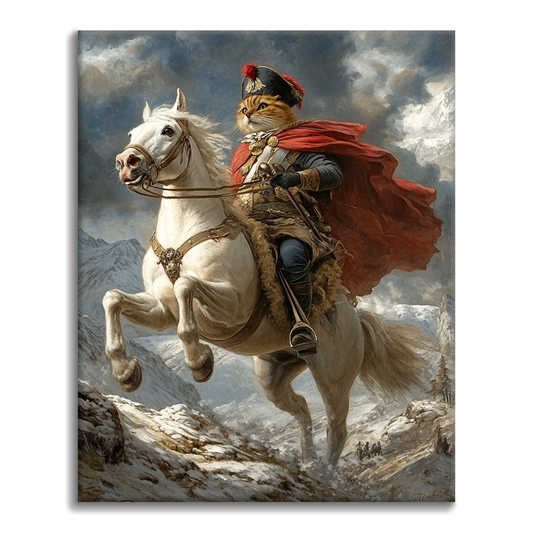 Napoleon-kissa - Maalaa numeroilla