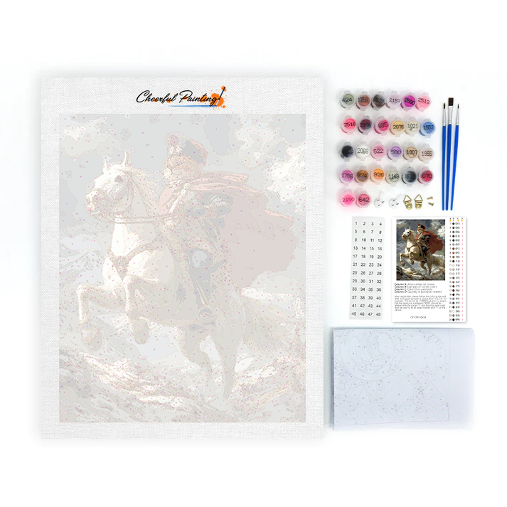 Napoleon-kissa - Maalaa numeroilla