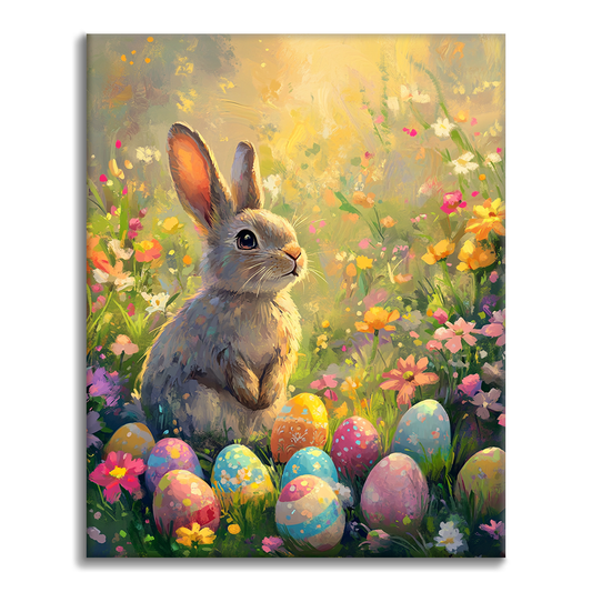 Pupu Puutarhassa - Maalaa numeroilla