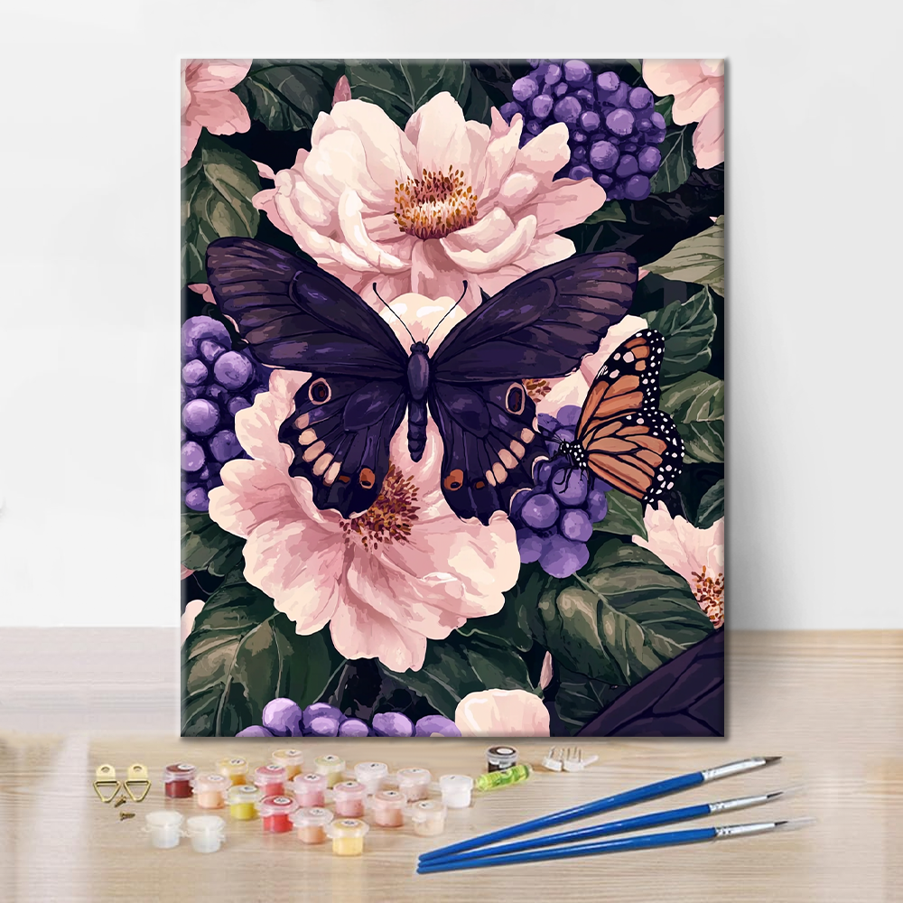 Monarkin Purppura Yömusiikki - Maalaa numeroilla