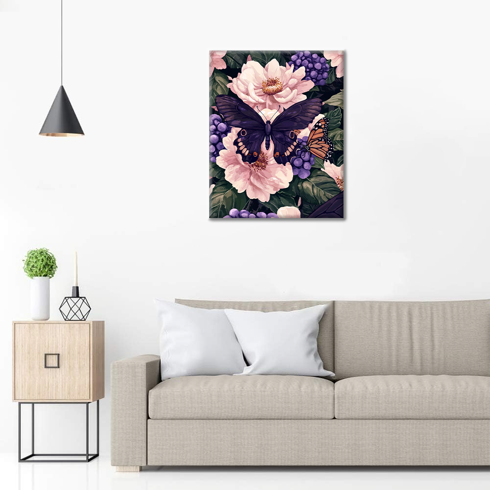 Monarkin Purppura Yömusiikki - Maalaa numeroilla