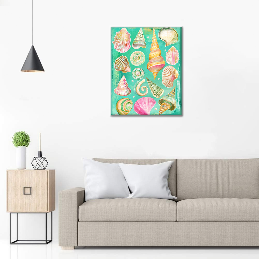 Simpukka ja Kotilo - Maalaa numeroilla