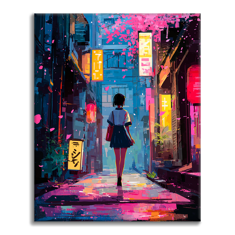 Sakura Corner - Maalaa numeroiden mukaan