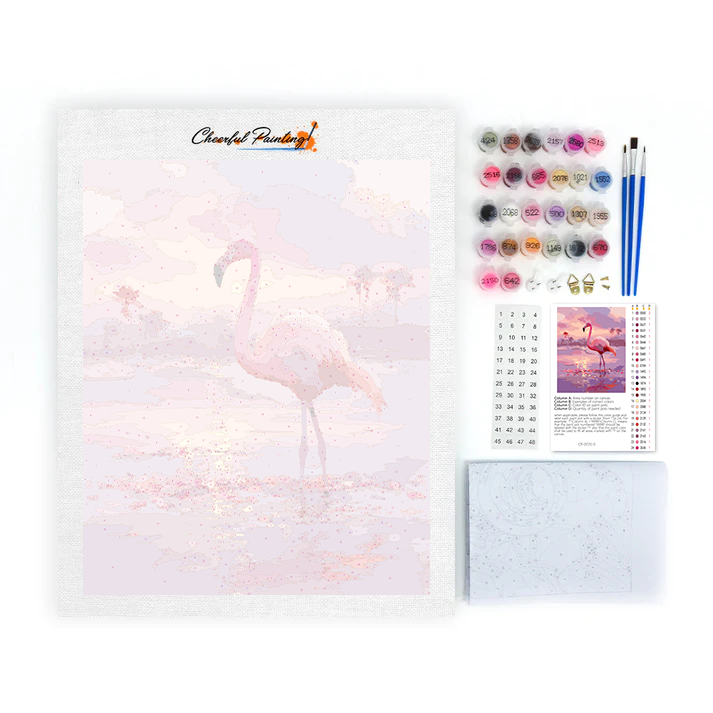 Twilight Flamingo - Maalaa numeroiden mukaan