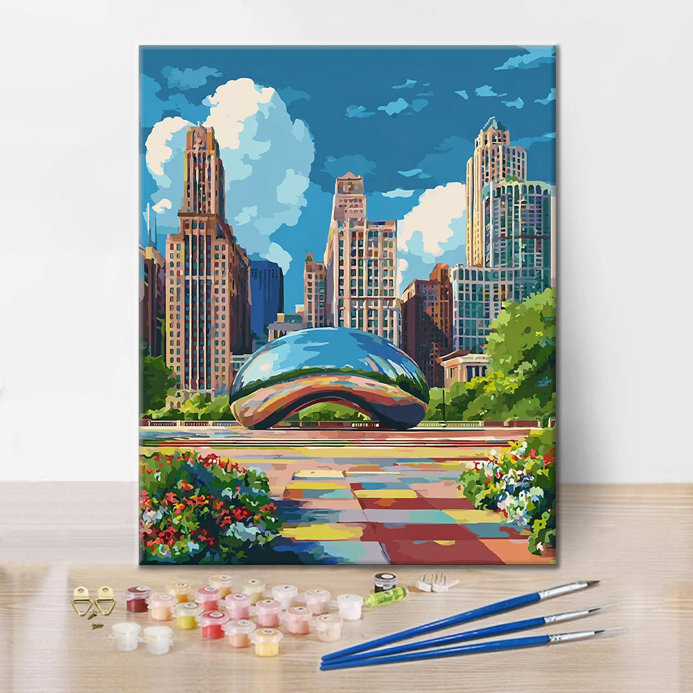Chicago - Maalaa numeroiden mukaan