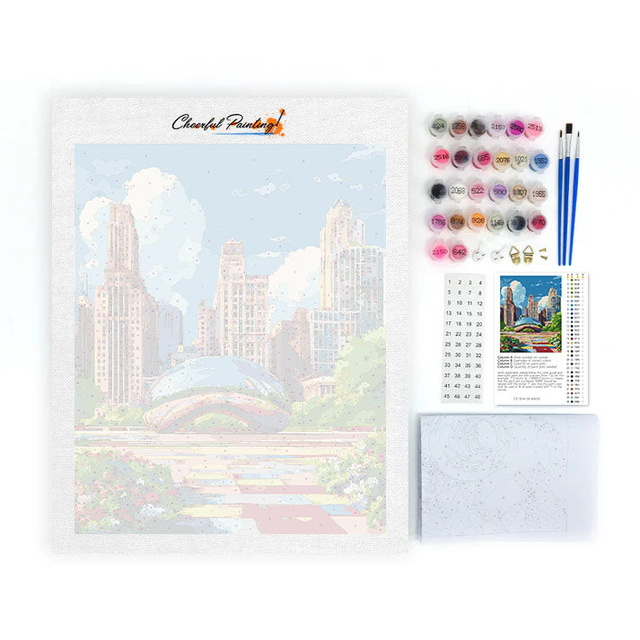 Chicago - Maalaa numeroiden mukaan