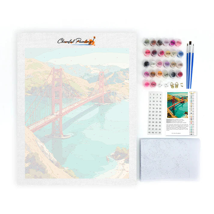 Golden Gate Serenity - Maalaa numeroiden mukaan
