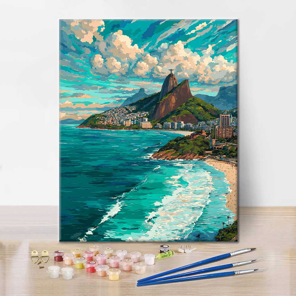Rio de Janeiro - Maalaa numeroilla