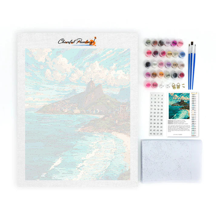 Rio de Janeiro - Maalaa numeroilla