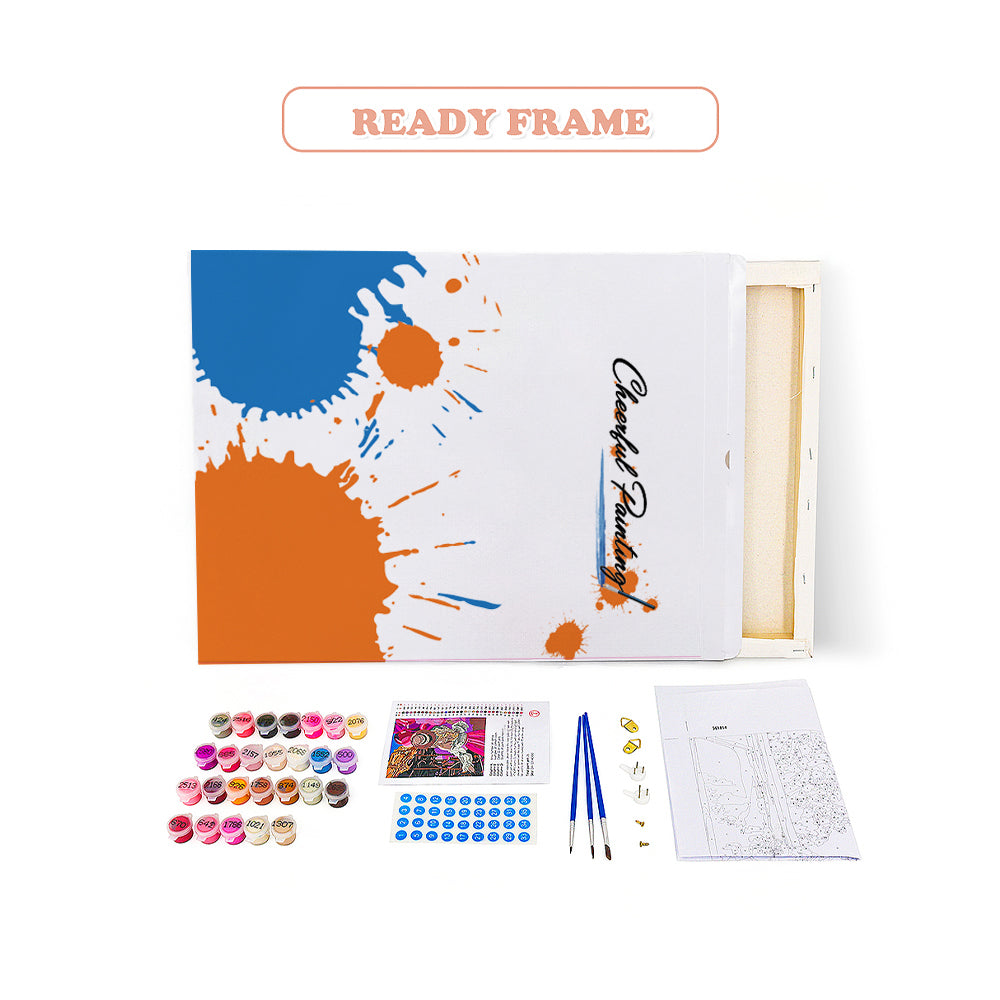 Kevätsatama - Maalaa numeroilla