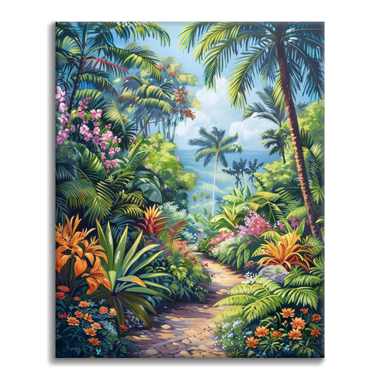 Palms - Maalaa numeroilla