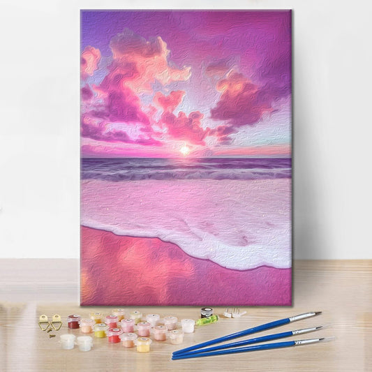 Pink Sea - Maalaa numeroilla