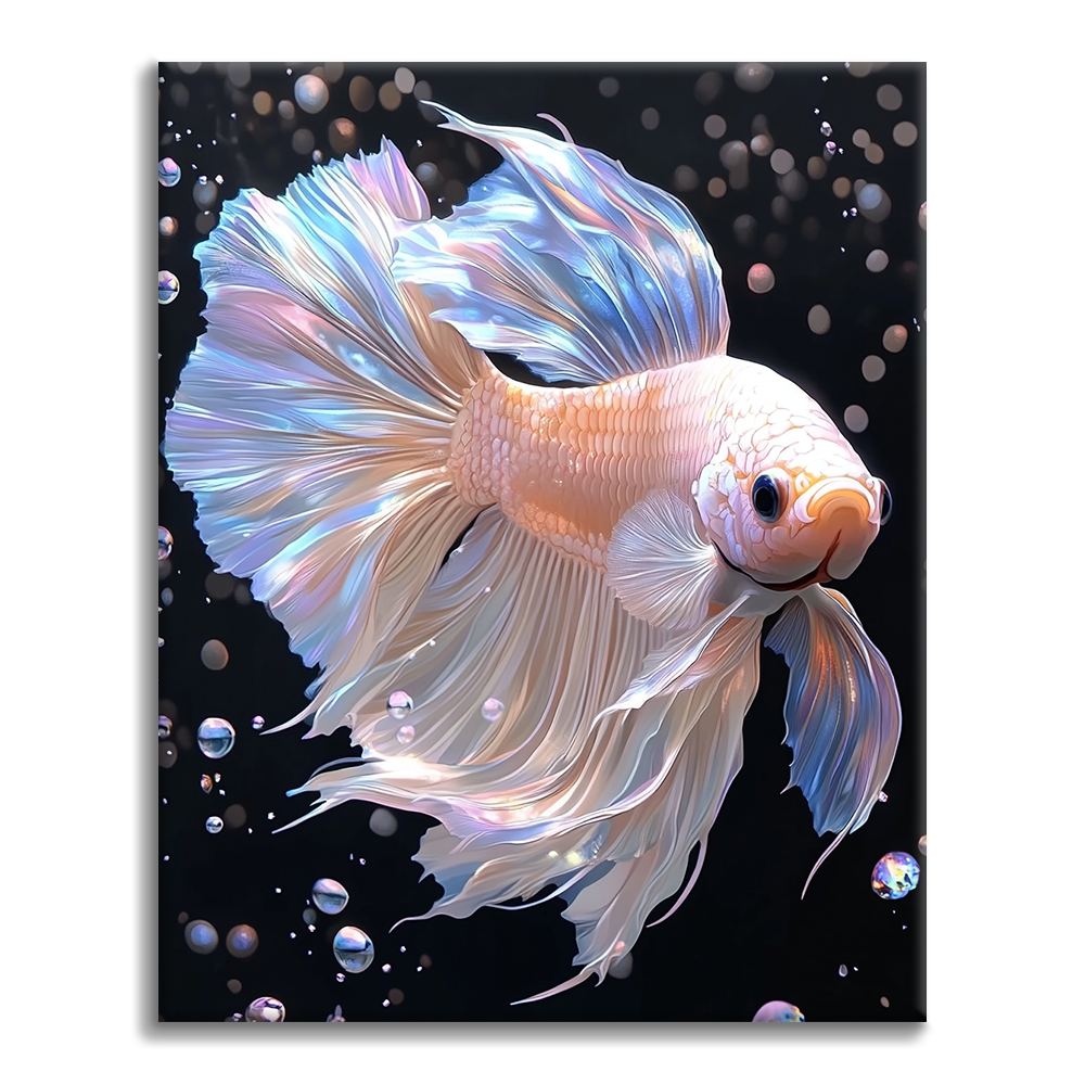 Biżuteryjny Poisson Betta - Maalaa numeroilla