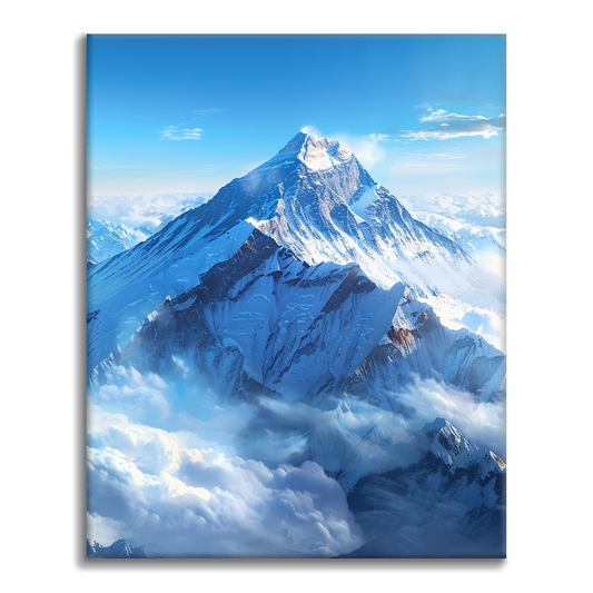 Mount Chomolungma - Maalaa numeroilla
