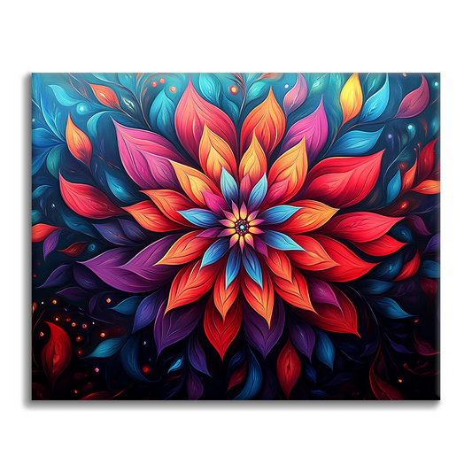 Mystic Bloom - Maalaa numeroilla