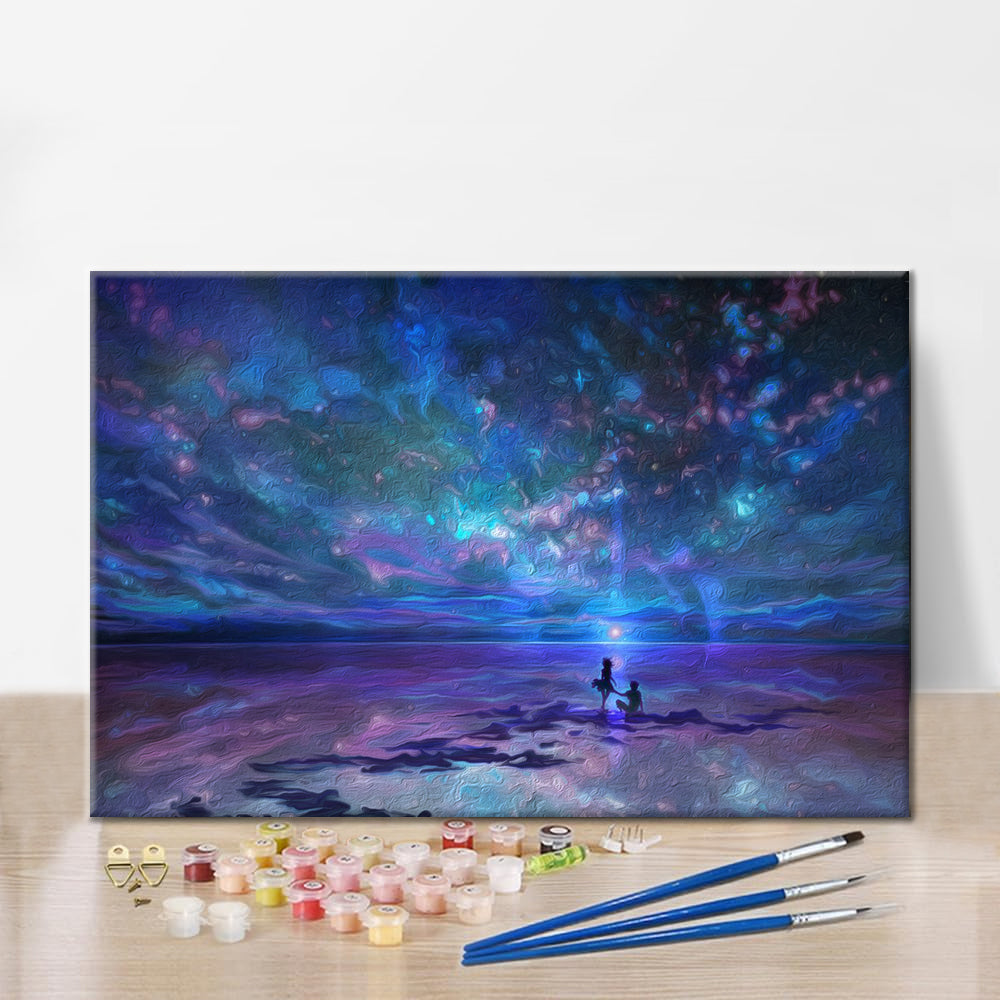 Ocean Stars Sky - Maalaa numeroilla