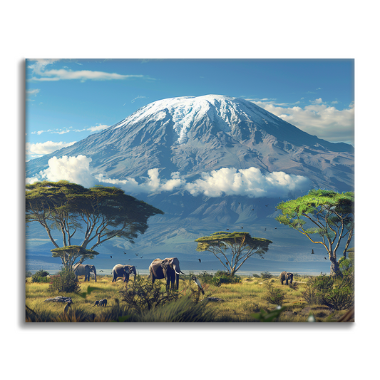 Kilimanjaro - Maalaa numeroilla