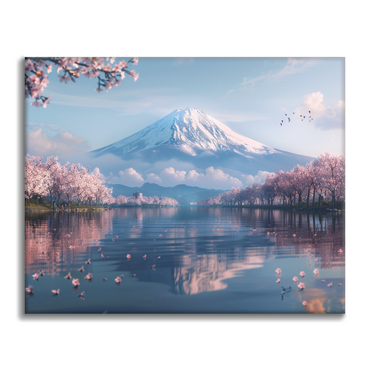 Fuji-vuori - Maalaa numeroilla