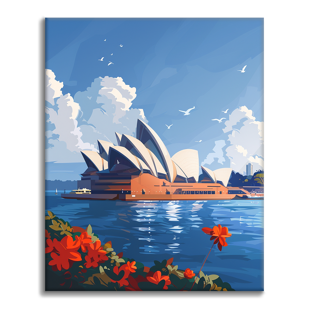 Sydney - Maalaa numeroilla