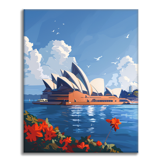 Sydney - Maalaa numeroilla