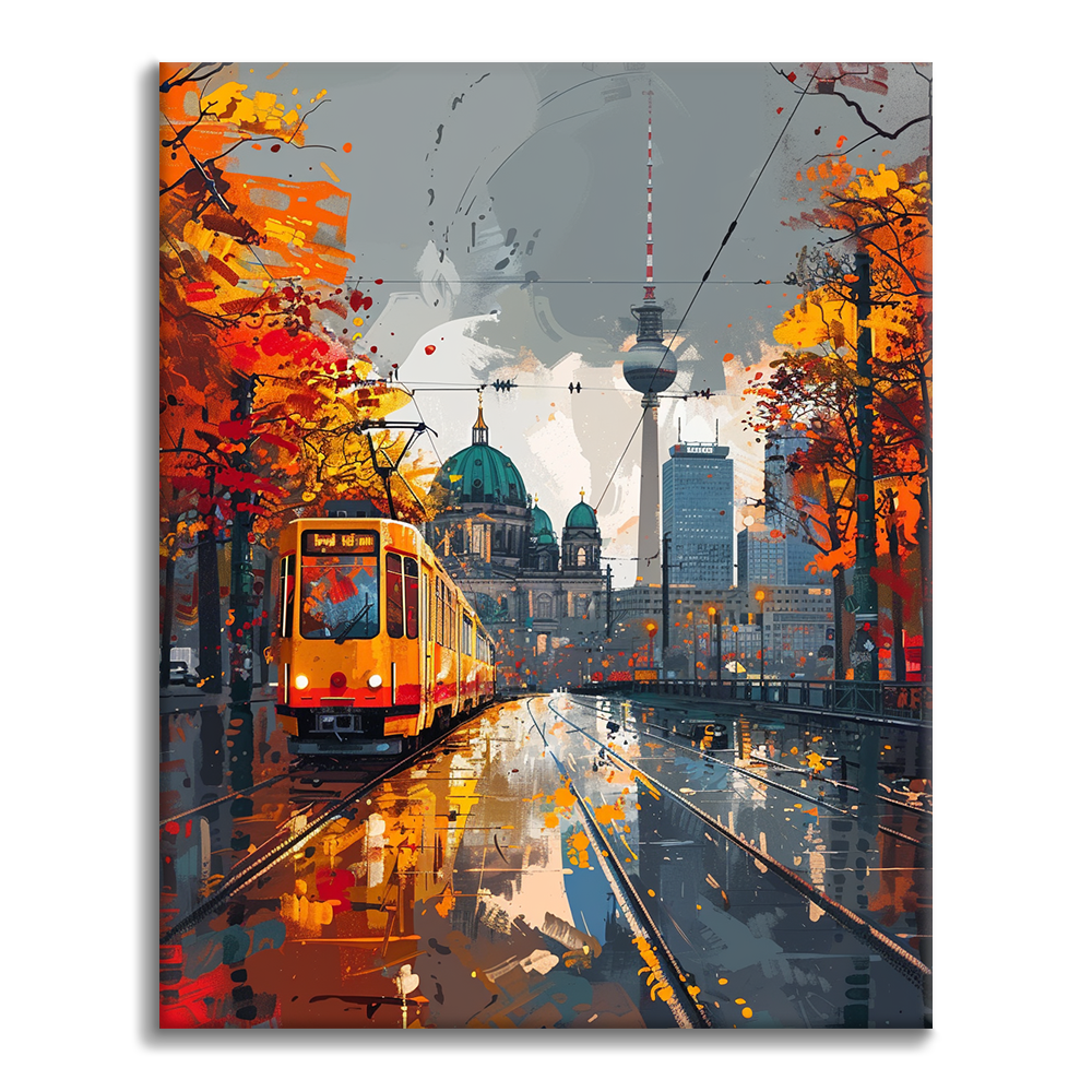 Berlin - Maalaa numeroilla