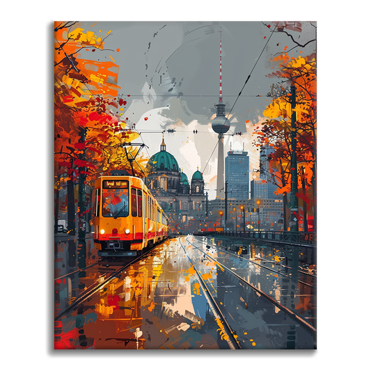 Berlin - Maalaa numeroilla