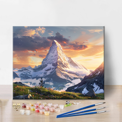 Matterhorn - Maalaa numeroilla
