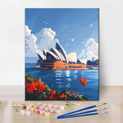 Sydney - Maalaa numeroilla