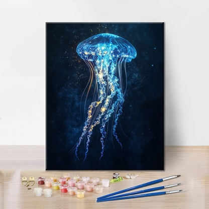 Meduusa - Maalaa numeroilla