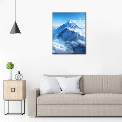 Mount Chomolungma - Maalaa numeroilla