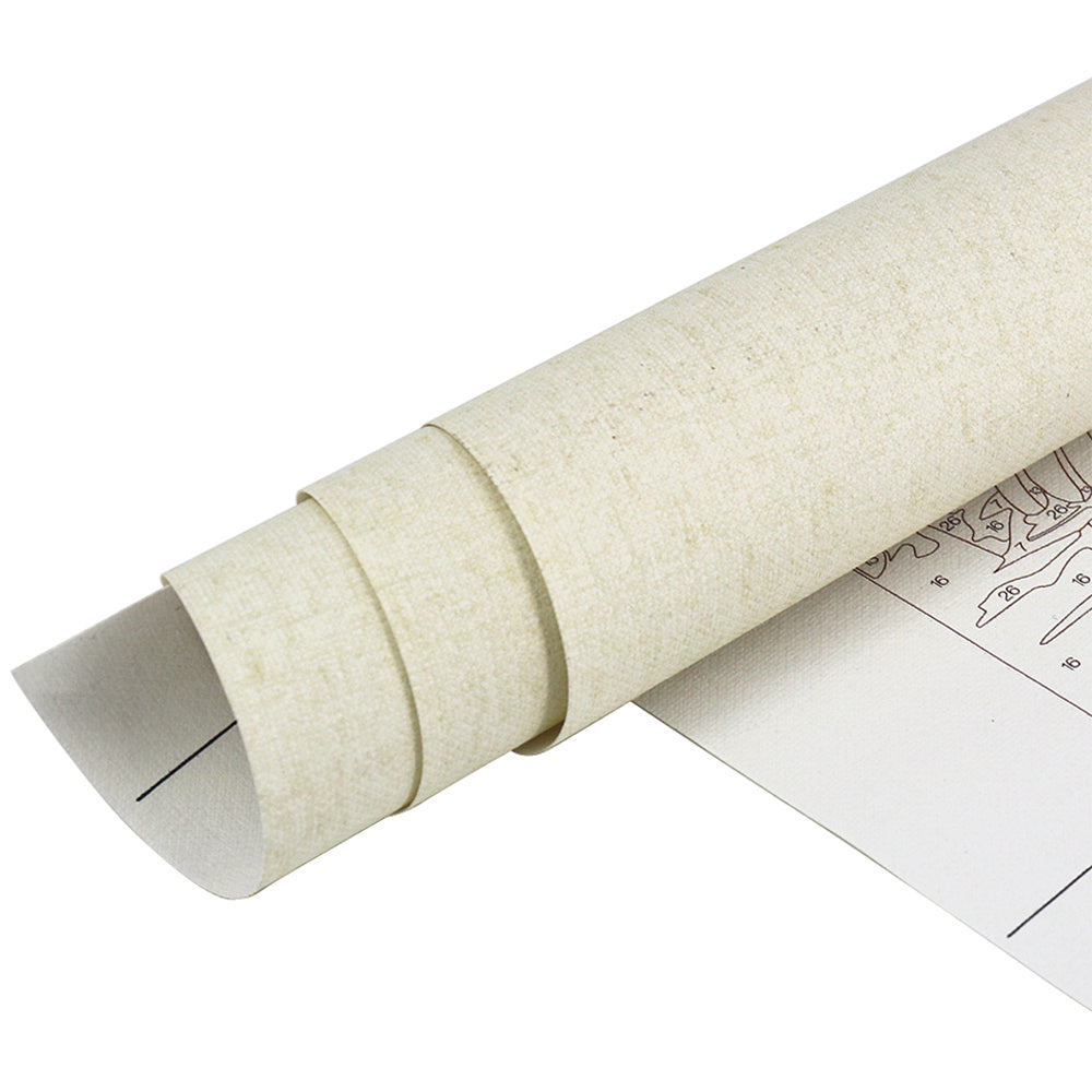 Lumikoirat – Maalaus numeroiden mukaan