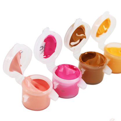 Talvikaupunki – Maalaus numeroiden mukaan