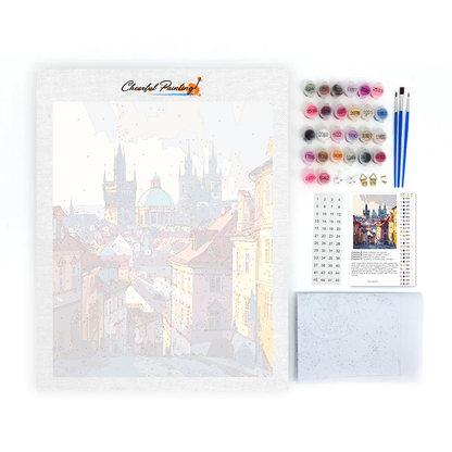 Praga - Maalaa numeroilla