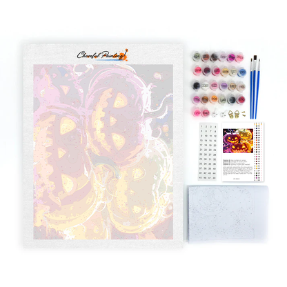 Jack O'Lantern - Maalaa numeroilla