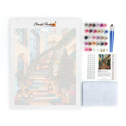 Joulumökki – Maalaus numeroiden mukaan