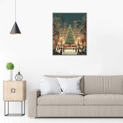 Joulutori – Maalaus numeroiden mukaan