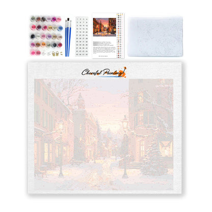 Joulukatu – Maalaus numeroiden mukaan