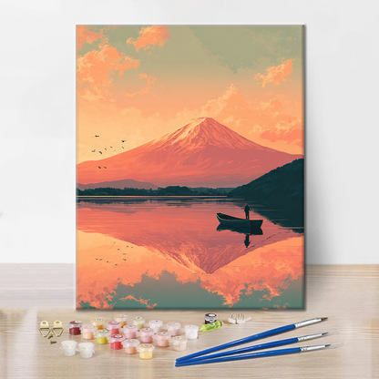 Fujisan Twilight - Maalaa numeroiden mukaan