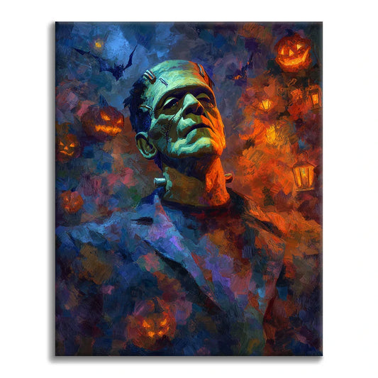 Frankenstein - Maalaa numeroiden mukaan