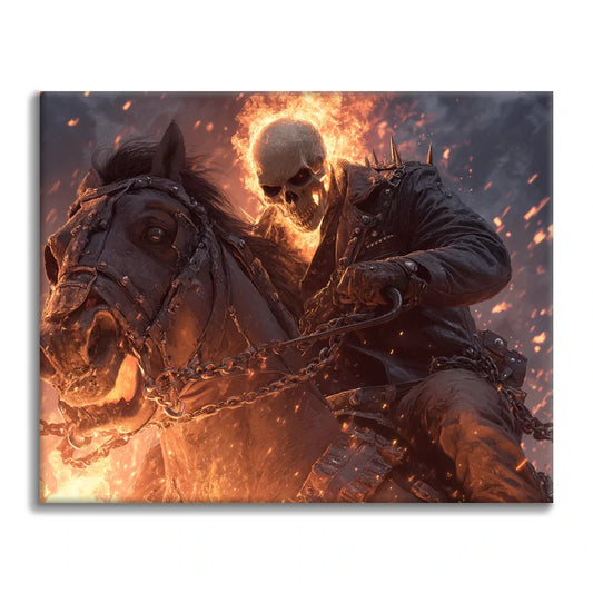 Ghost Knight - Maalaa numeroiden mukaan