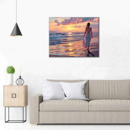 Sunset Beach Walk - Maalaa numeroilla