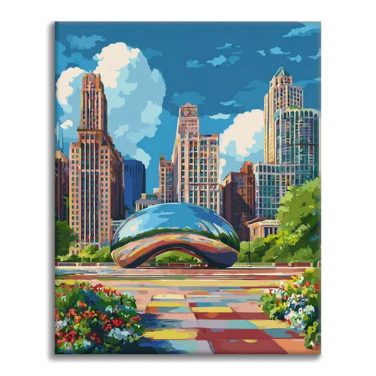 Chicago - Maalaa numeroiden mukaan