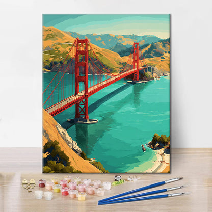 Golden Gate Serenity - Maalaa numeroiden mukaan